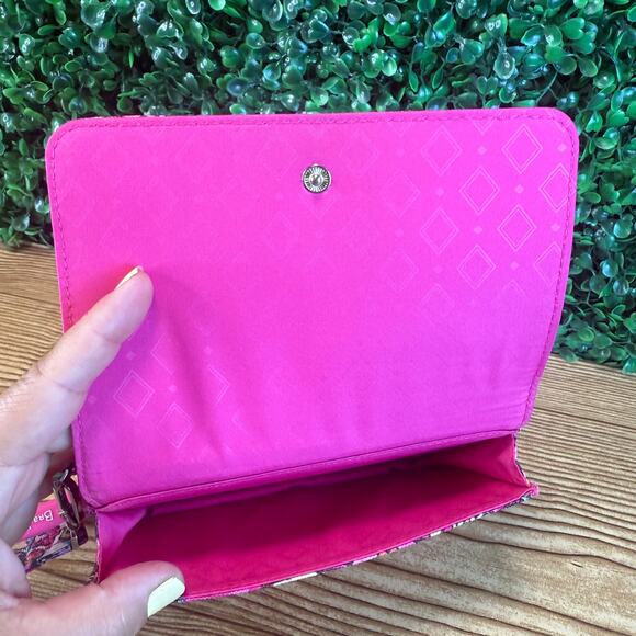 Vera Bradley RFID Wallet in "Sunburst Floral" Pattern Womens Gift - Picture 7 of 9